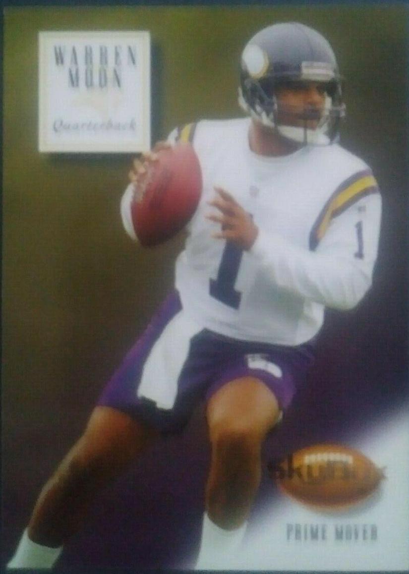 Warren Moon #97 Football Cards 1994 Skybox Premium