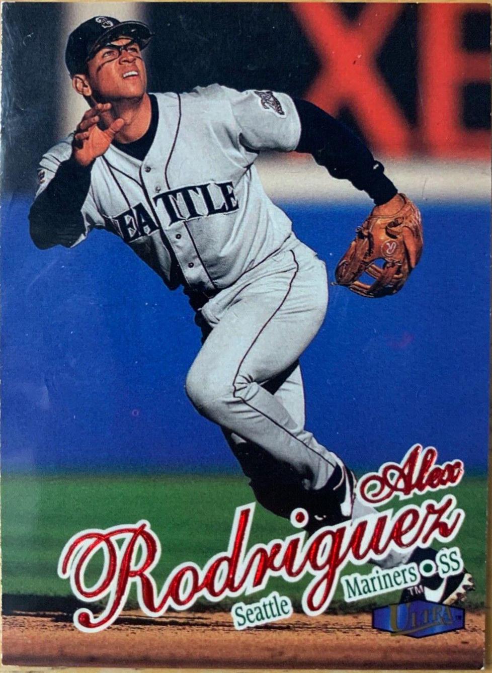 Alex Rodriguez #83 Baseball Cards 1998 Ultra