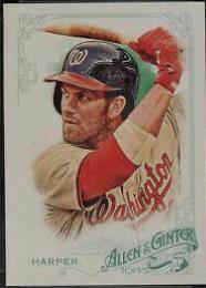 Bryce Harper #249 Baseball Cards 2015 Topps Allen & Ginter