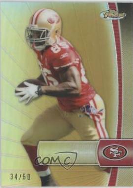 Vernon Davis [Gold Refractor] #12 Football Cards 2012 Topps Finest