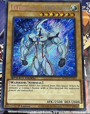 Elemental HERO Neos SGX4-ENA01 YuGiOh Speed Duel GX: Midterm Destruction