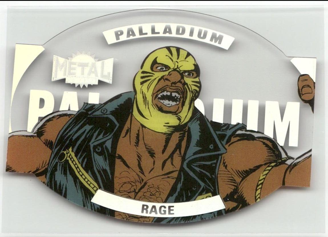 Rage #P-19 2024 SkyBox Metal Universe Avengers Palladium