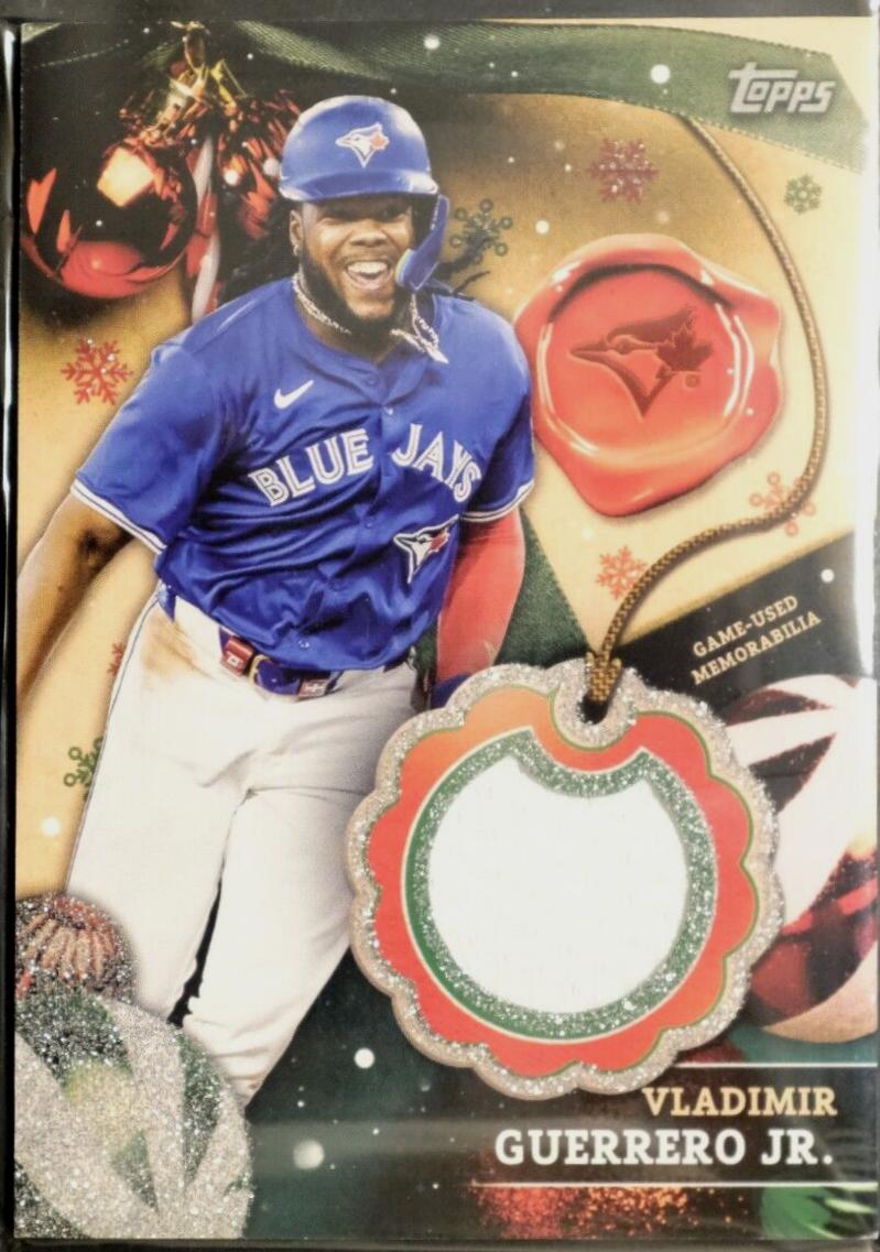 2019 Topps Holiday Baseball Vladimir Guerrero Jr good Rookie