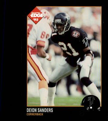 Deion Sanders #6 Football Cards 1992 Collector's Edge