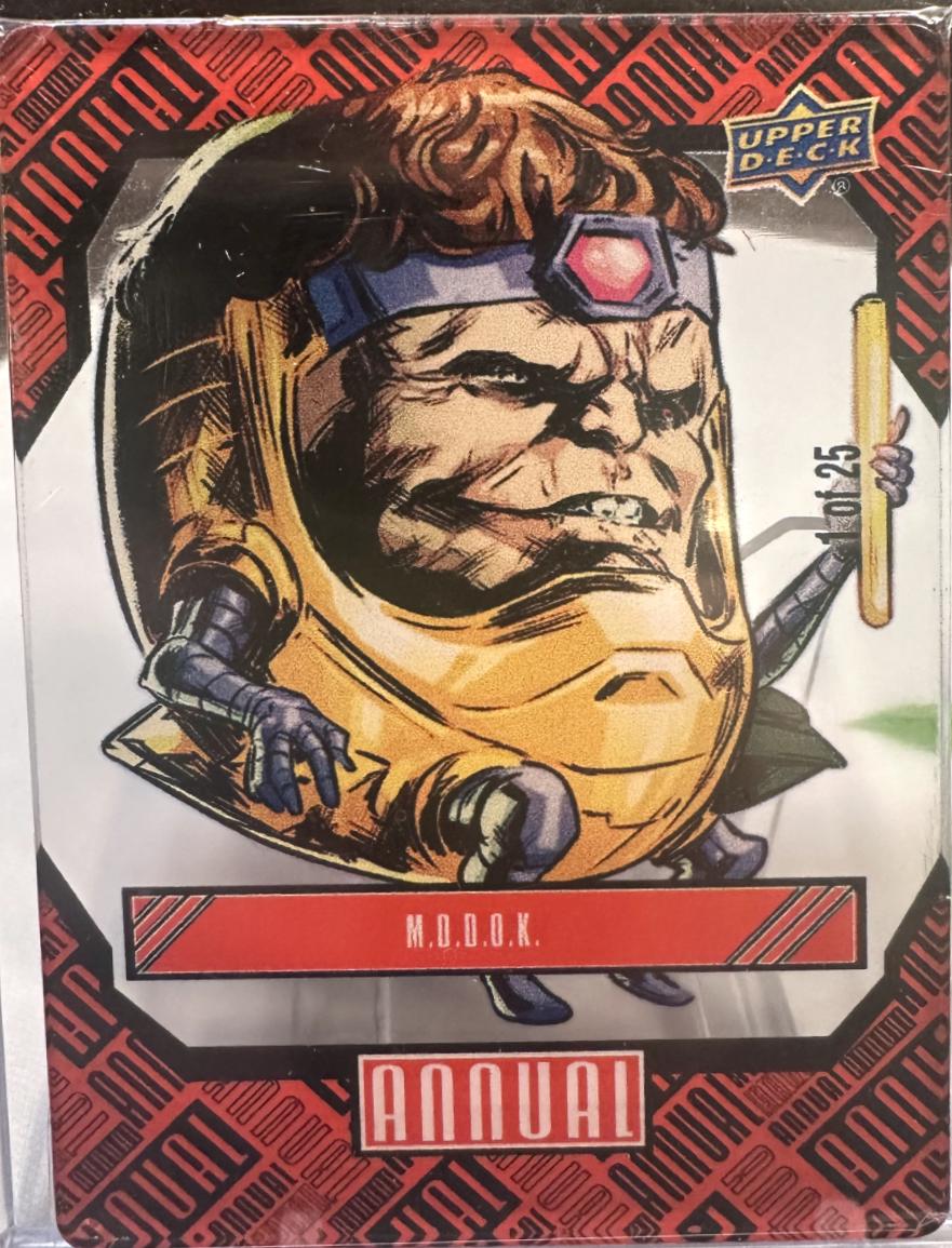 M.O.D.O.K. [Clear] #45 Marvel 2023 Upper Deck Annual