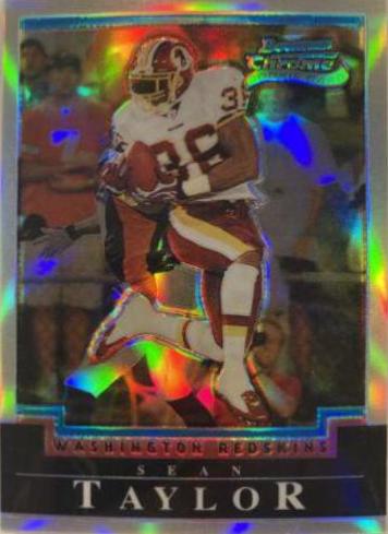 Sean Taylor [Refractor] #120 Football Cards 2004 Bowman Chrome