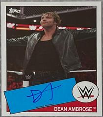 Dean Ambrose Wrestling Cards 2015 Topps Heritage WWE Autographs Prices