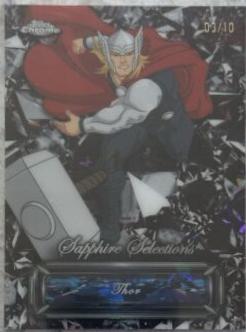 Thor [Black] #SS-4 Marvel 2024 Topps Chrome Sapphire Selections