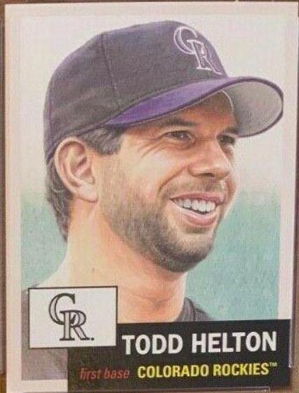 Todd Helton #275 Baseball Cards 2020 Topps Living