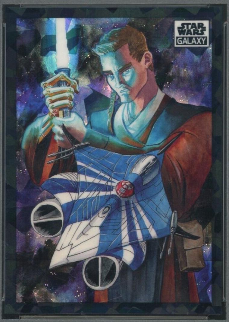 Anakin Skywalker [Atomic Refractor] #100 Star Wars 2022 Topps Galaxy Chrome