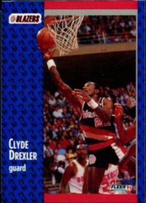 Clyde Drexler 168 Prices 1991 Fleer Basketball Cards