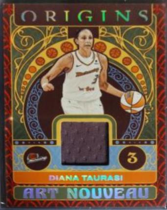 Diana Taurasi [Red] #AN-DTR Basketball Cards 2023 Panini Origins WNBA Art Nouveau Memorabilia