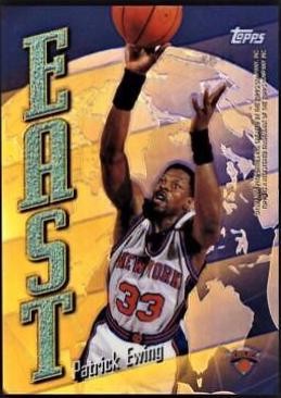 Patrick Ewing, David Robinson [Refractor] #EW10 Basketball Cards 1998 Topps East West