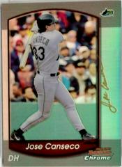 Jose Canseco [Refractor] #44 Baseball Cards 2000 Bowman Chrome Prices