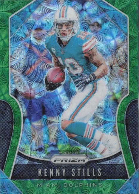 Kenny Stills [Green Scope Prizm] #10 Football Cards 2019 Panini Prizm