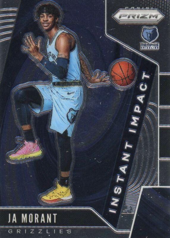 Ja Morant PSA MINT 9 rookie card 2019-20 Panini Prizm authentic Instant Impact #12