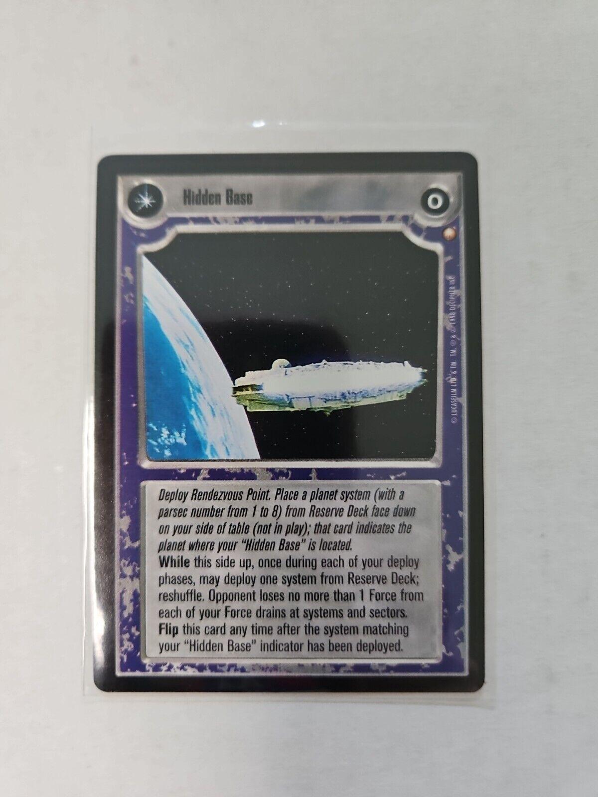 Hidden Base [Limited] Star Wars CCG Special Edition