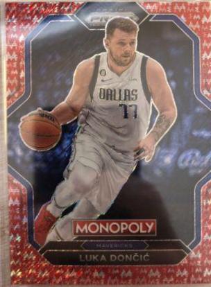 Luka Doncic Red Shimmer sold