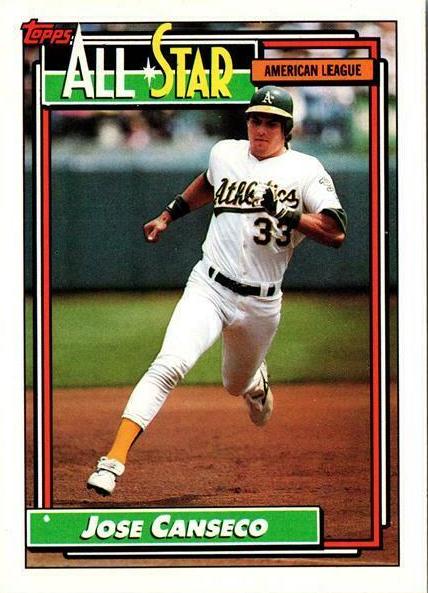 Jose Canseco #401 Prices | 1992 Topps | Baseball Cards