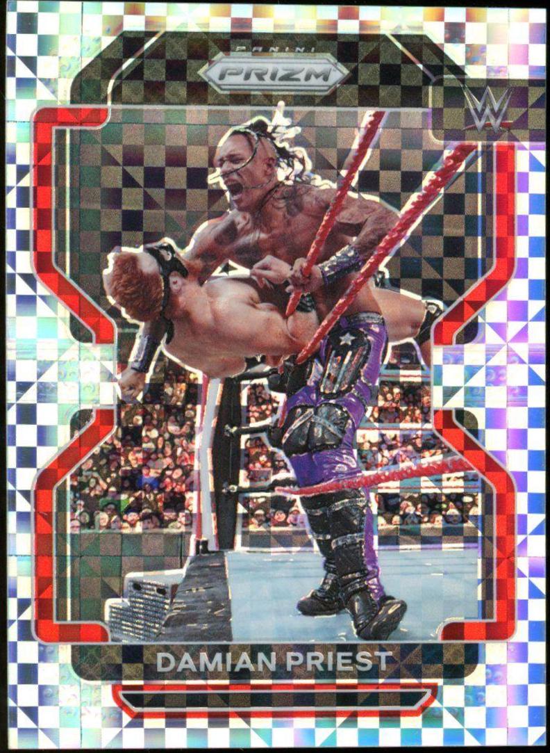 Damian Priest [Lucky Envelopes Prizm] #101 Wrestling Cards 2022 Panini Prizm WWE