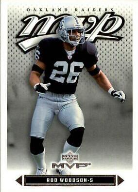 Rod Woodson #22 Football Cards 2003 Upper Deck MVP