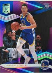 Jordan Poole [Purple] #117 Basketball Cards 2019 Panini Donruss Elite Prices