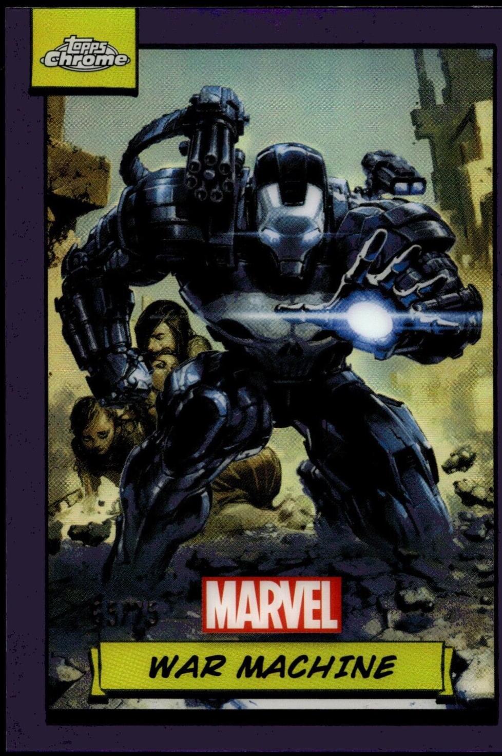 War Machine [Purple Refractor] #100 Marvel 2024 Topps Chrome