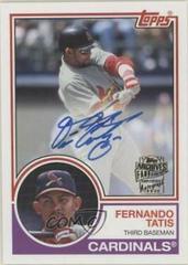 Fernando Tatis #FFA-FT Baseball Cards 2016 Topps Archives Fan Favorites Autograph Prices