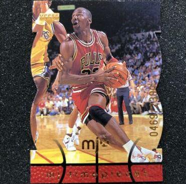 Michael Jordan [Red] #45 Basketball Cards 1998 Upper Deck Mjx Timepieces