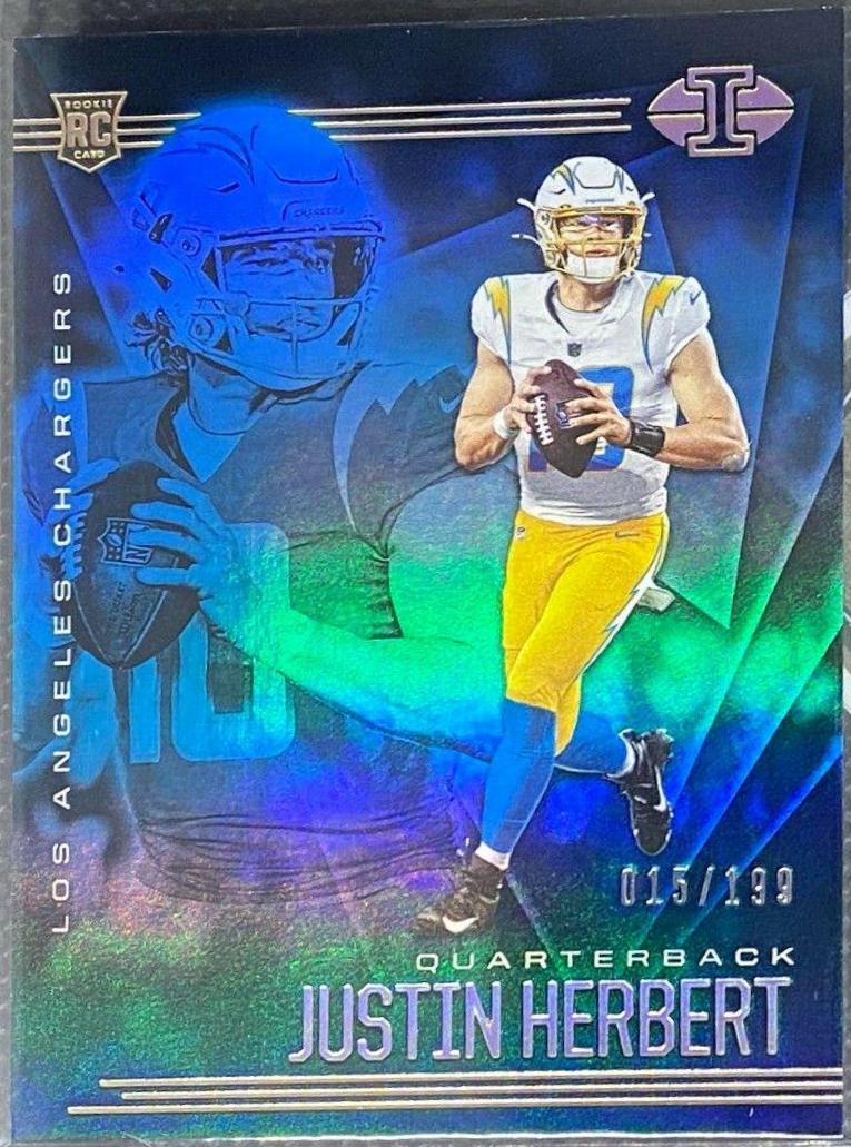 2020 Panini Illusions #7 Retail Justin deals Herbert PSA 9 MINT ROOKIE RC CHARGERS