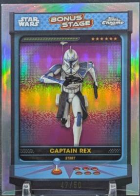 Captain Rex #BS-HO Star Wars 2024 Topps Chrome Bonus Stage