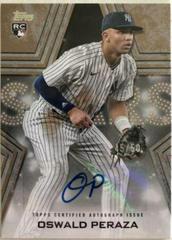 Oswald Peraza [Gold] #BSA-OP Baseball Cards 2023 Topps Series 2 Stars Autographs Prices