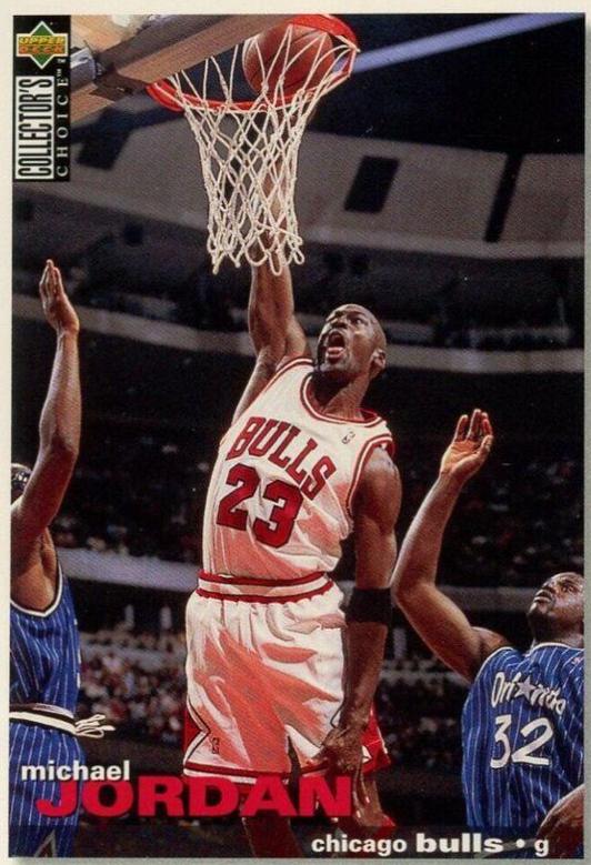 Michael Jordan 1995 Upper Deck Collector's Choice card deals #45 NBA - PSA 10 Gem Mint