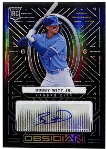 ボビー・ウィットJr. bobby witt jr 直筆サイン auto（RC!! 2022