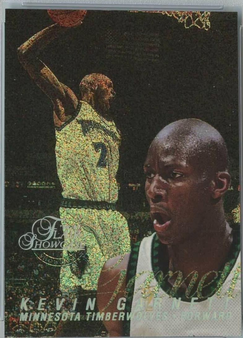 Kevin Garnett [Row 0] #21 Prices | 1996 Flair Showcase | Basketball Cards