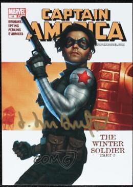 Winter Soldier [Variant Cover Auto] #52 Marvel 2022 Masterpieces