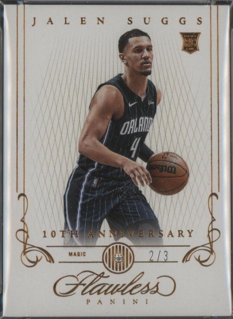 Jalen Suggs [Bronze] #183 Basketball Cards 2021 Panini Flawless