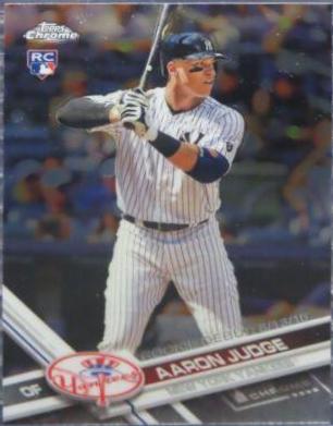 2017 Topps Chrome Update #HMT50 ~ ROOKIE ~ Aaron Judge ~ PSA store 9 MINT