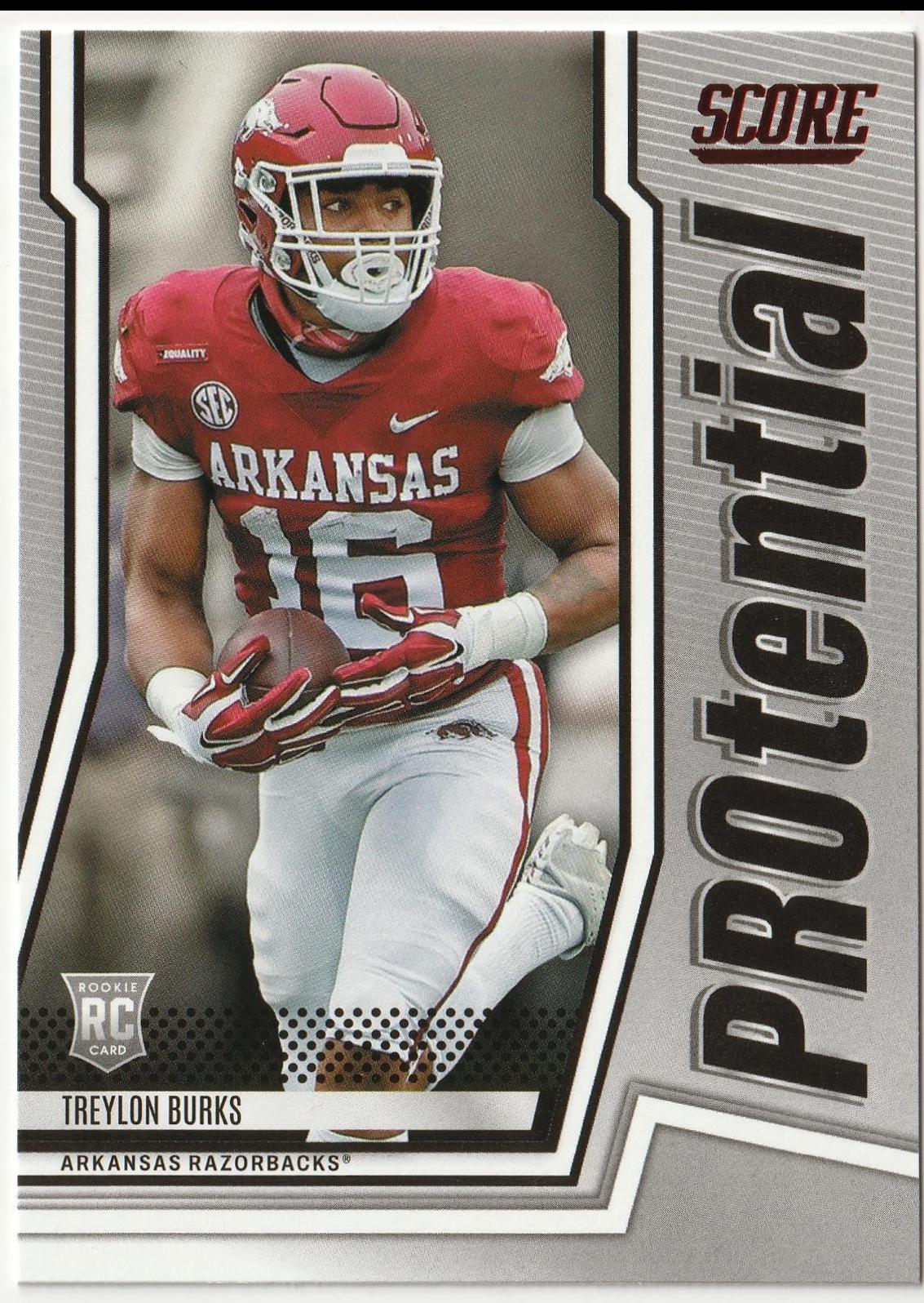 Treylon Burks [Red] #P-TB Football Cards 2022 Panini Score Protential