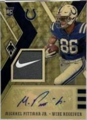 Michael Pittman Jr. [Autograph Gold] #122 Football Cards 2020 Panini Phoenix Prices