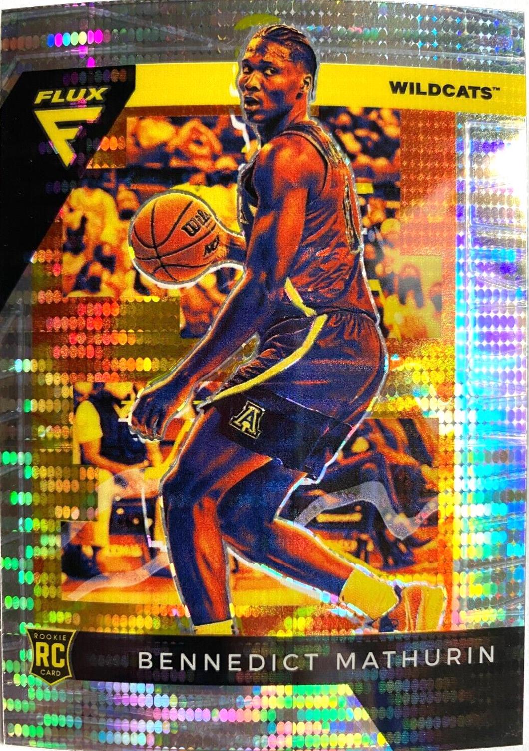 Bennedict Mathurin [Pulsar] #11 Basketball Cards 2022 Panini Chronicles Draft Picks Flux