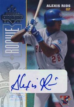 Alex Rios [Autograph] #265 Prices [Rookie] | 2003 Donruss Champions ...