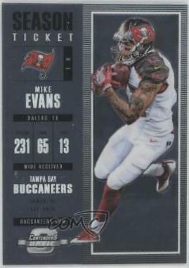 Mike Evans #12 Football Cards 2017 Panini Contenders Optic