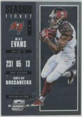 Mike Evans #12 Football Cards 2017 Panini Contenders Optic Prices