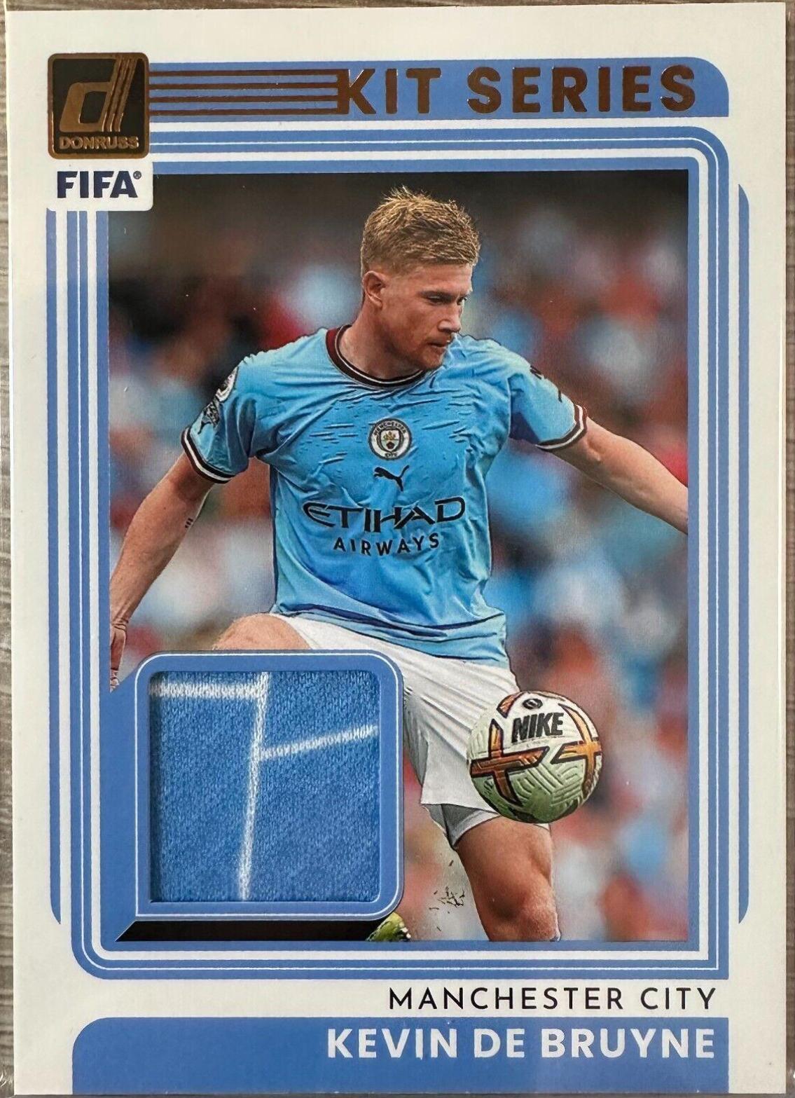 Kevin De Bruyne #KS-KDB Soccer Cards 2022 Panini Donruss Kit Series