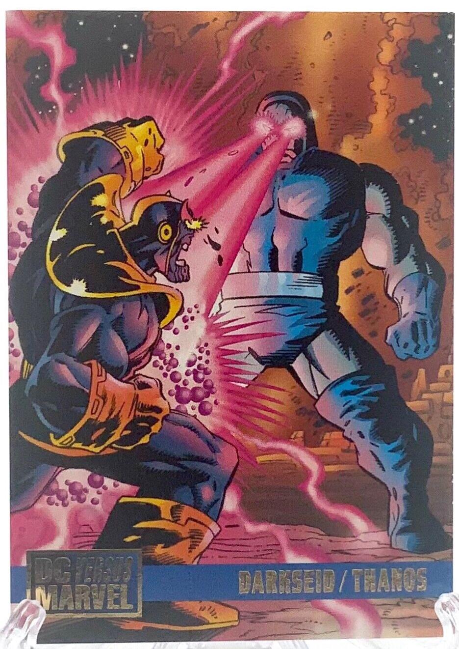 Darkseid / Thanos #92 1995 Fleer DC vs Marvel