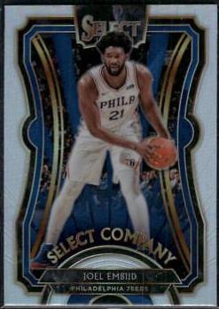 Joel Embiid [Silver] #4 Basketball Cards 2019 Panini Select Company