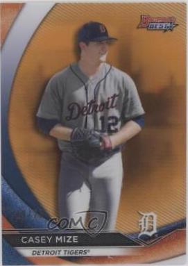 Casey Mize [Orange Refractor] #TP-4 Baseball Cards 2020 Bowman's Best Top Prospects