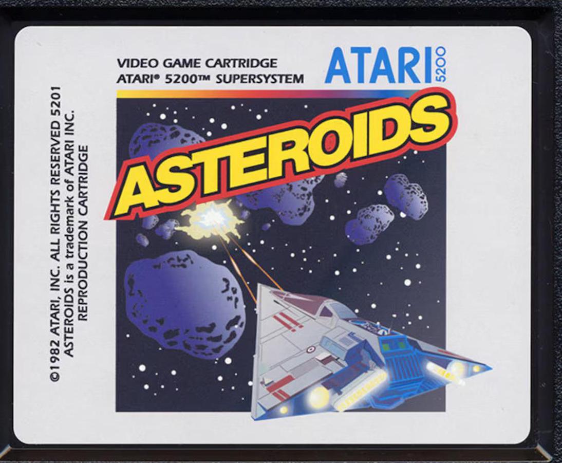 Asteroids Atari 5200