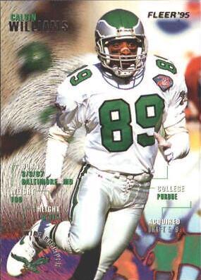 Calvin Williams #310 Football Cards 1995 Fleer